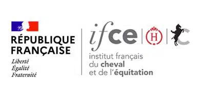 Logo de l'institut français du cheval et de l'équitation partenaire du Cregene